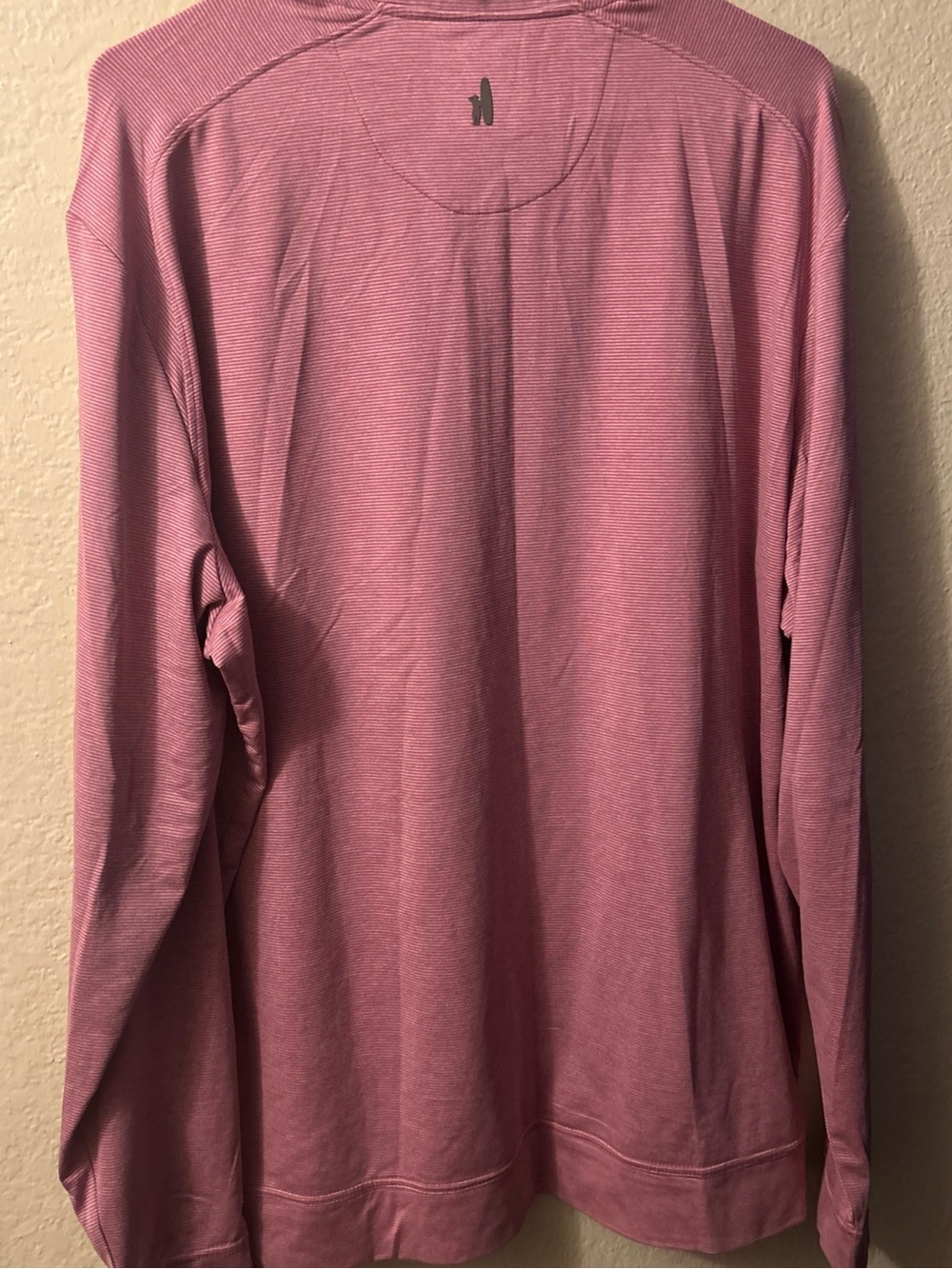 Johnnie-O Performance 1/4 Zip Golf Pullover Mens Large Pink Stretch Sz XL - Picture 4 of 8